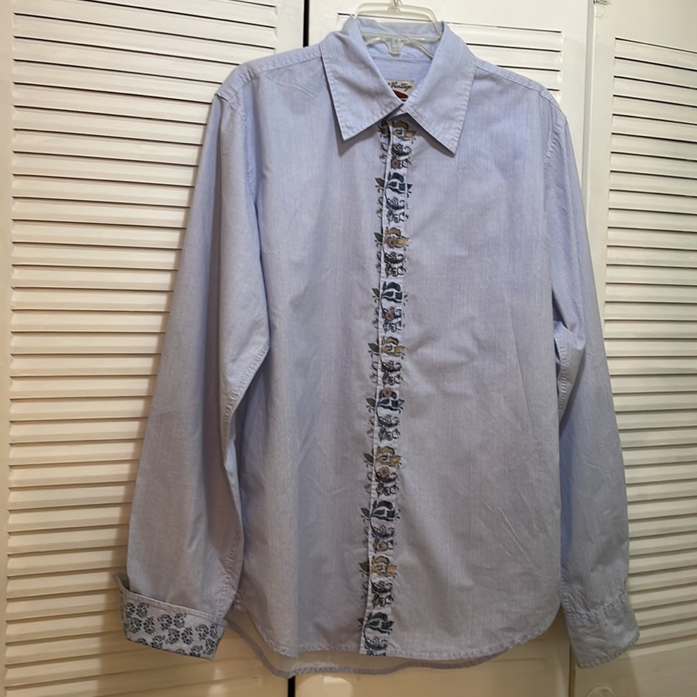 Rare Vintage brand denim shirt with details, women’s size large